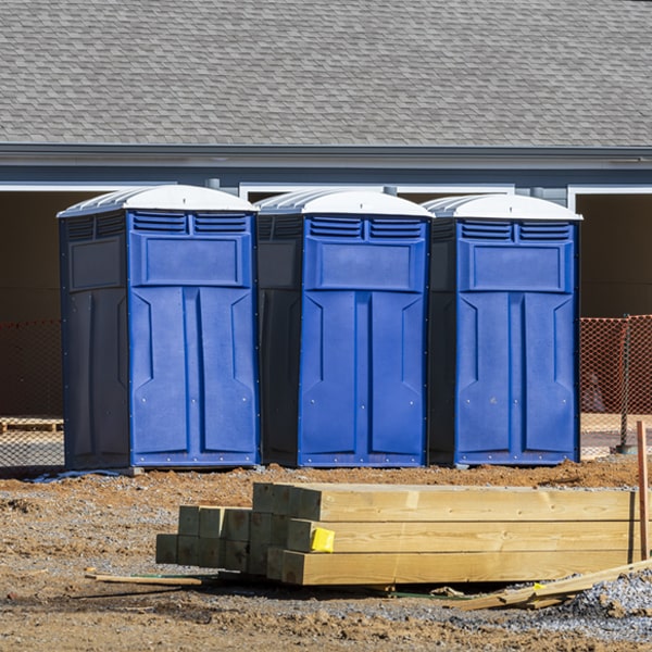 how do you ensure the portable toilets are secure and safe from vandalism during an event in Buckhart IL